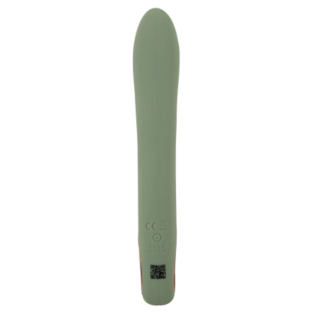 You2Toys Slim Rabbit Olive Dual Vibrator, 10 Modes, Waterproof, Silicone