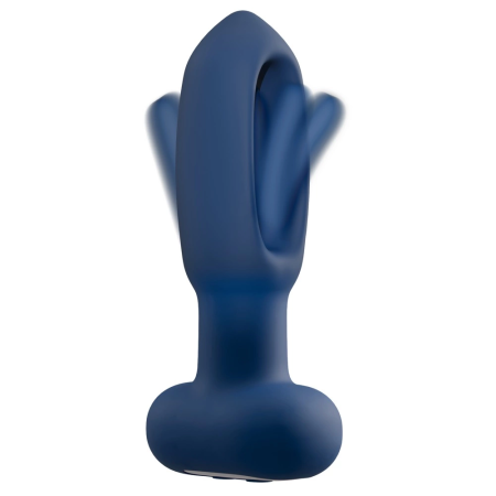 ANOS RC Flickering Tongue Anal Plug with Vibration, Silicone, 14.1cm