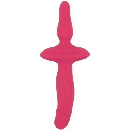 Couples Choice 2in1 Silicone Intimate Stimulation Device, Waterproof, 26cm
