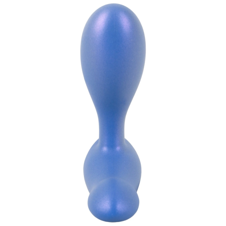 Sweet Smile Flexible Metallic Silicone Dual-Motor Anal Model, 11.5 cm