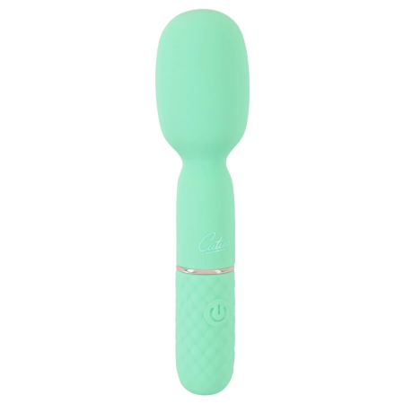 Cuties Mini Wand 5th Gen Green - Compact Rechargeable Silicone Massager