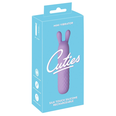 Cuties 5th Gen Rabbit Vibe Mini Intimate Device Purple 10 Modes