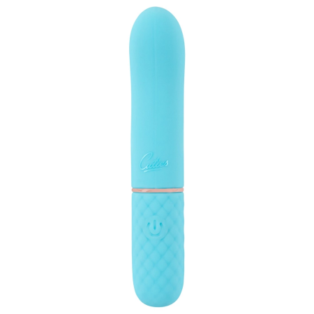 Cuties Mini Vibrator Blue 5th Gen - Compact Silicone Model, 10 Modes