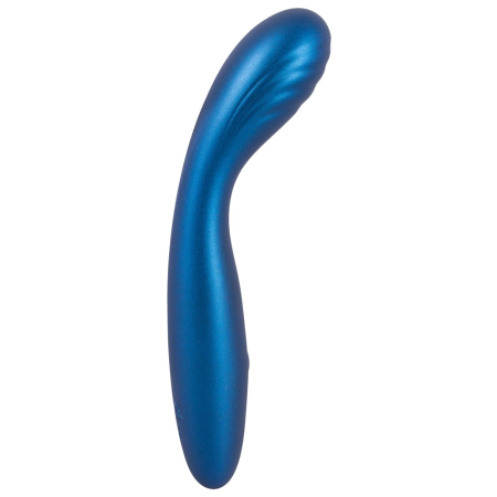 Sweet Smile Flexible G-Spot Vibrator Metallic Silicone 18cm Waterproof