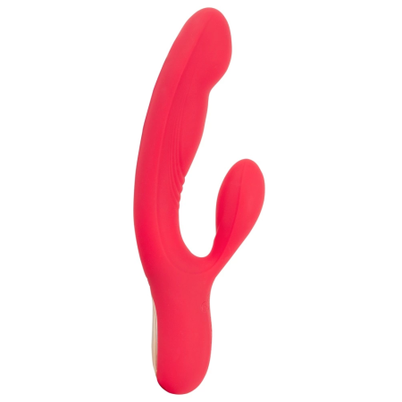 Sweet Smile Thumping Rabbit VI Silicone Dual Motor Intimate Device Pink