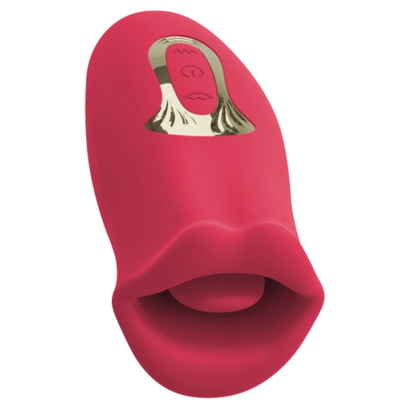 You2Toys Oral Fun Vibrator Moving Lips Silicone Pink 13cm