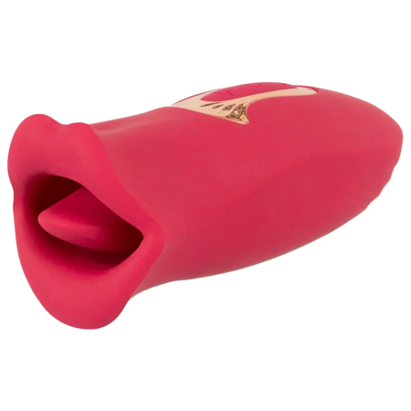 You2Toys Oral Fun Vibrator Moving Lips Silicone Pink 13cm