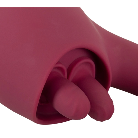Javida 2 Function Intimate Device with Vibration & Licking System, 20.6 cm