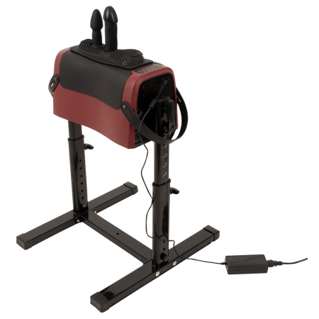 The Banger CLIMAXXR360 Multi-Attachment Electric Intimate Machine, Adjustable Seat