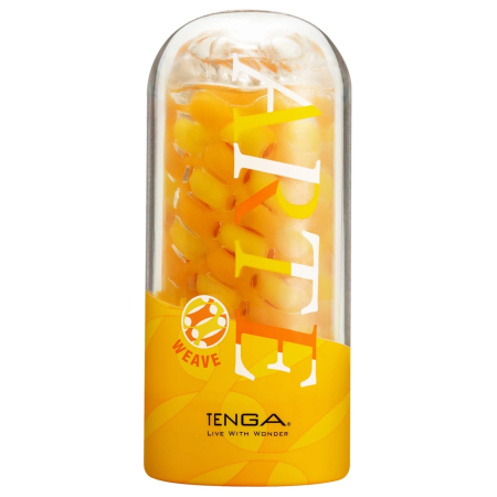 Tenga ARTE Weave - Reusable Intimate Device with Artistic Texture 13.5 cm