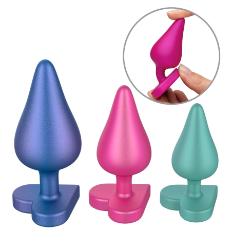 ROMP Luster Silicone Training Set - 3-Piece Kit, Metallic Colors