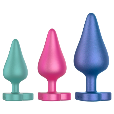 ROMP Luster Silicone Training Set - 3-Piece Kit, Metallic Colors