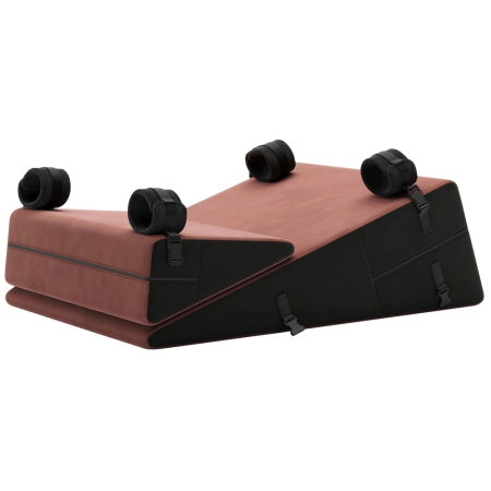 Liberator Bondage Wedge/Ramp Combo Mauve - Modular Ergonomic Support Set