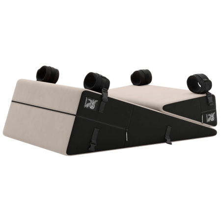 Liberator Bondage Wedge/Ramp Combo Cream - Ergonomic Support Set