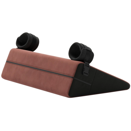 Liberator Bondage Wedge Mauve - Ergonomic Support Cushion with Restraints