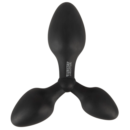 Black Velvets Training System Triple Silicone Plug Set S-M-L Black