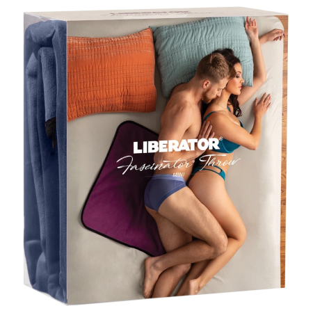 Liberator Fascinator Throw Mini Indigo - Travel-Size Waterproof Blanket 91x66cm