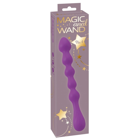 You2Toys Magic Anal Wand No. 1 Silicone Intimate Bead System Purple 27cm