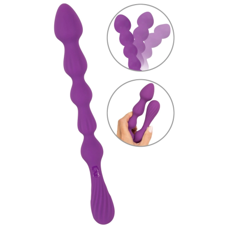 You2Toys Magic Anal Wand No. 1 Silicone Intimate Bead System Purple 27cm