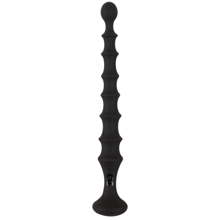 You2Toys Magic Anal Wand No. 2 - Flexible Silicone Black Beaded Model