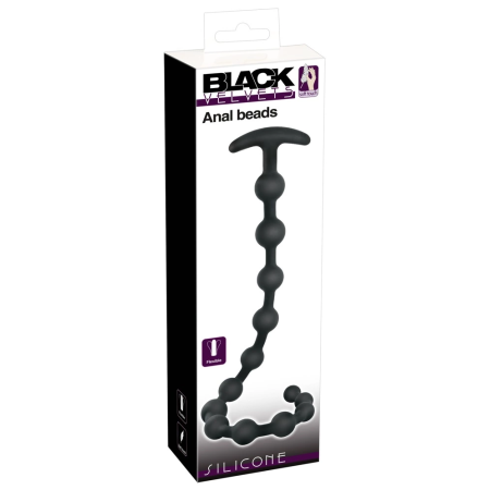 Black Velvets Silicone Flexible Bead System 50cm with Safe Grip