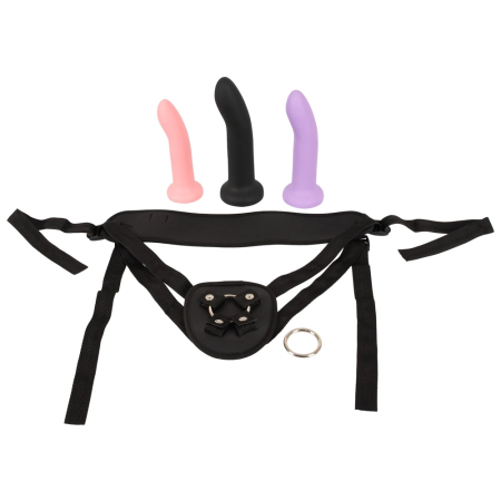 You2Toys Your Strap-On 3-Piece Harness Set Liquid Silicone S/M/L