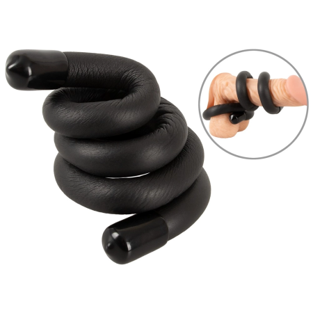 Bad Kitty Flexible Rod Adjustable Intimate Ring 54cm Black EVA/Metal