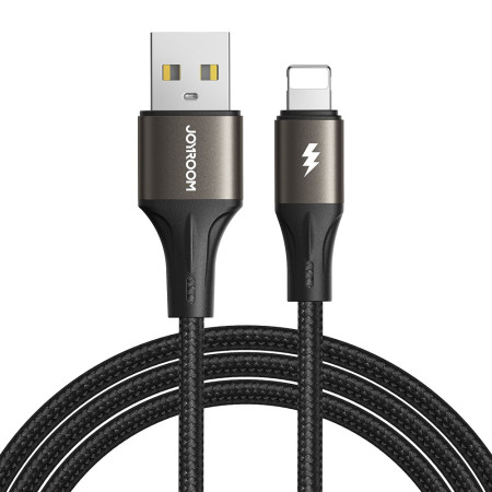 USB kabelis Joyroom SA25-AL3 USB į Lightning 3A 1.2m juodas