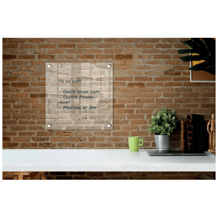 Nobo 1915620 balta akrilo lenta 450 x 450 mm