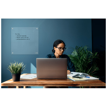 Nobo 1915620 balta akrilo lenta 450 x 450 mm