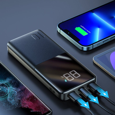 Joyroom Išorinė baterija Power Bank JR-QP191 22.5W 10000mAh juoda