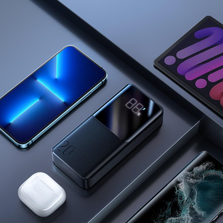 Joyroom Išorinė baterija Power Bank JR-QP192 22.5W 20000mAh juoda