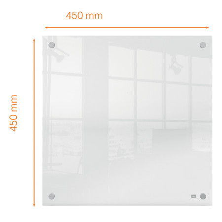 Nobo 1915620 balta akrilo lenta 450 x 450 mm