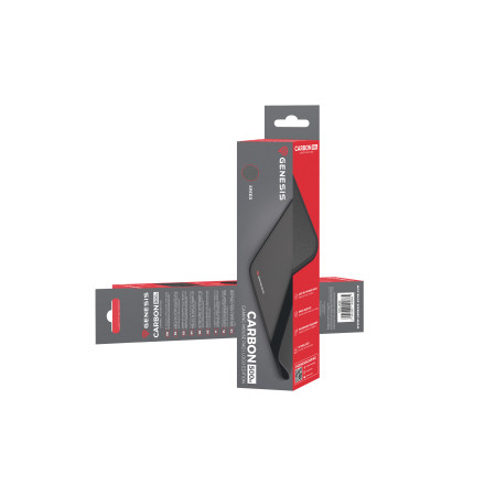 Genesis Carbon 500 M Logo žaidimo pelės padėkliukas Juoda