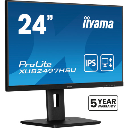 iiyama XUB2497HSU-B2 kompiuterio monitorius 60,5 cm (23.8")