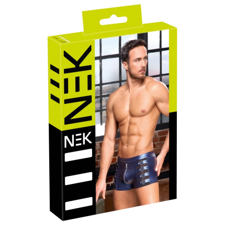 NEK Metallic Blue Matte Pants 2XL with Zipper and Powernet Inserts