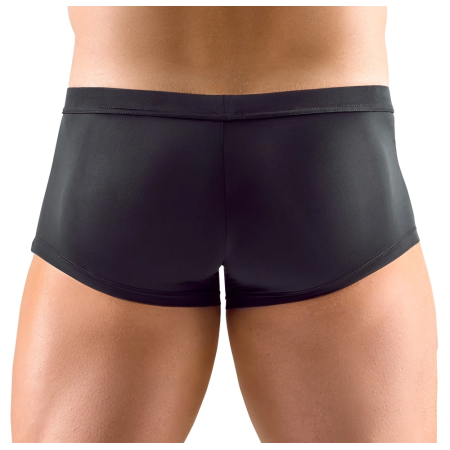 Svenjoyment Soft Microfibre Men's Pants with Front Zip L Black