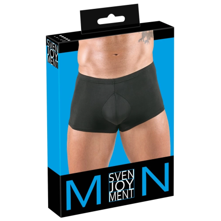 Svenjoyment XL Tight Microfiber Pants with Padded Anatomical Front Black