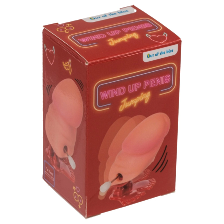 You2Toys Wind-Up Willy Display 24pcs - Fun Wind-Up Miniature, ABS, 7cm