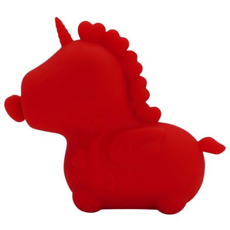 Unihorn Cupids Beau Heart-Tongued Lay-On Vibrator, Pink, 9cm