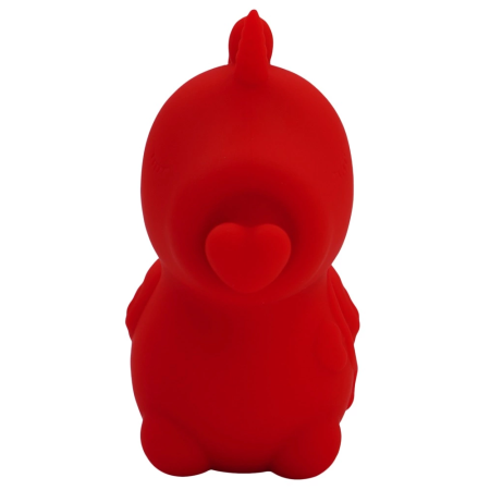 Unihorn Cupids Beau Heart-Tongued Lay-On Vibrator, Pink, 9cm