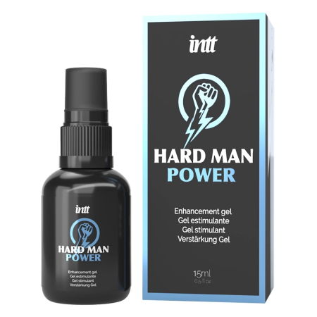 intt Hard Man Power Enhancement Gel 15ml Pump - Vitality Formula