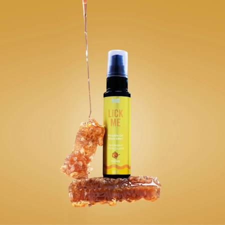 intt Lick Me Honey Edible Gel 50ml with Warming Effect and Honey Aroma