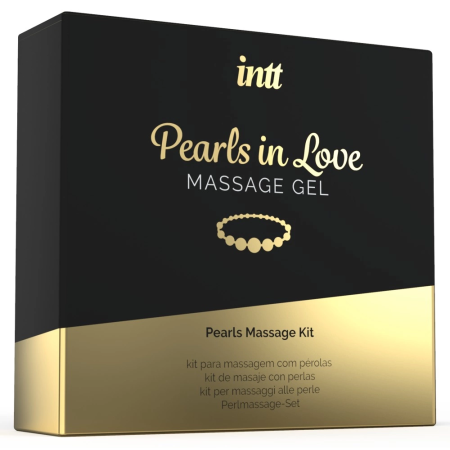 intt Pearls in Love Massage Kit with Silicone Gel & Pearl Necklace 15ml