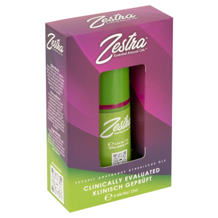Zestra Essential Intimate Oil 12 Sachets - Plant-Based Wellness Formula