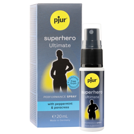 pjur Superhero Ultimate Spray 20ml - Innovative Delay Formula for Men