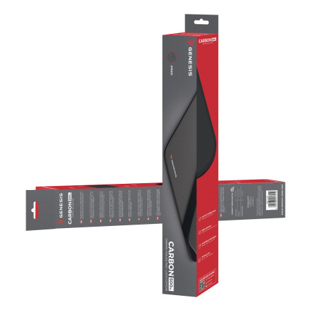 Genesis Carbon 500 XL Logo žaidimo pelės padėkliukas juoda