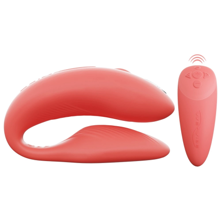 We-Vibe Chorus Crave Coral - App-Controlled Couples Device, Waterproof