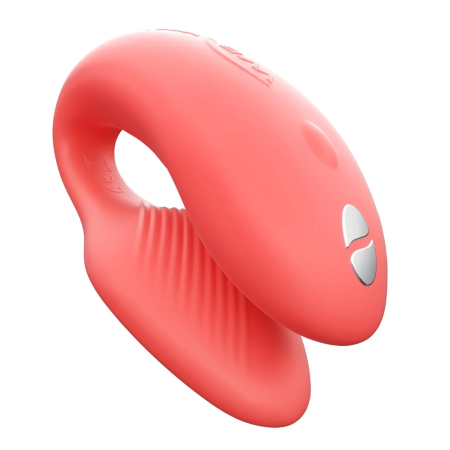 We-Vibe Chorus Crave Coral - App-Controlled Couples Device, Waterproof