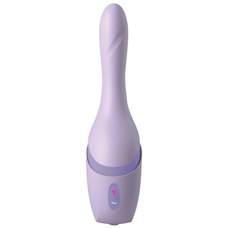 JimmyJane Hello Bang Vibe Thrusting Silicone Device, Warming, 27cm, Black